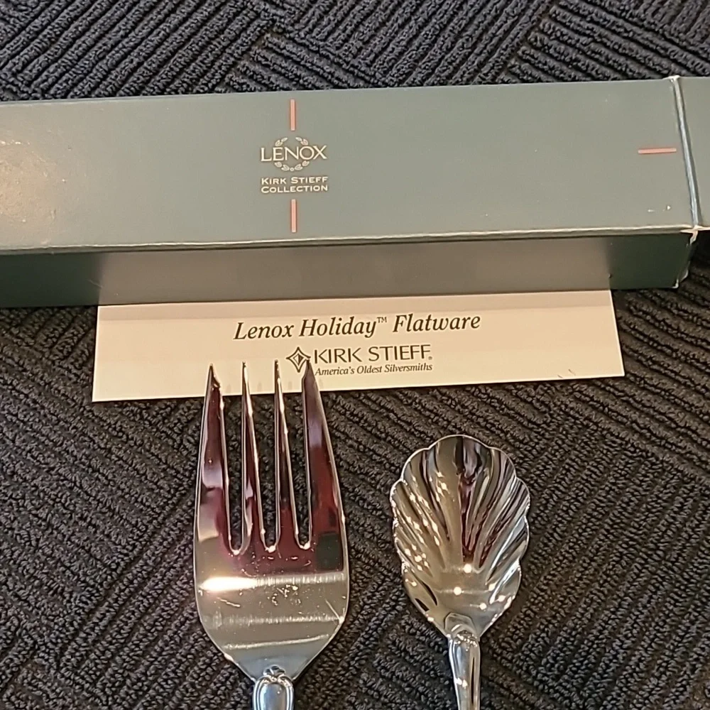 Lenox Holiday Flatware, NEW never used